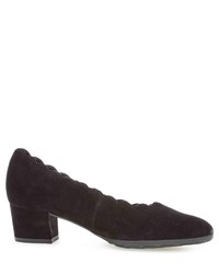 dunkellila Wildleder Pumps von Gabor