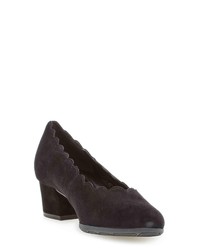 dunkellila Wildleder Pumps von Gabor