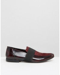 dunkellila Wildleder Slipper von Asos