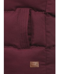 dunkelrote ärmellose Jacke von BLEND