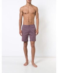 dunkelrote Badeshorts von Onia