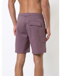 dunkelrote Badeshorts von Onia