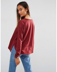 dunkelrote Bluse von Asos