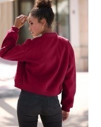 dunkelrote Bomberjacke von Lascana