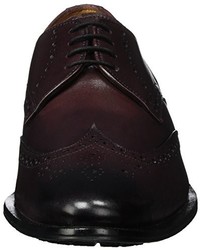 dunkelrote Business Schuhe von Cinque