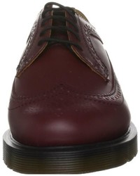 dunkelrote Business Schuhe von Dr. Martens