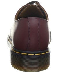 dunkelrote Business Schuhe von Dr. Martens