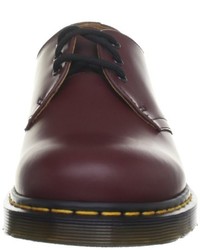 dunkelrote Business Schuhe von Dr. Martens