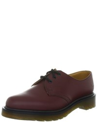 dunkelrote Business Schuhe von Dr. Martens