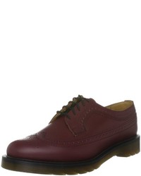 dunkelrote Business Schuhe von Dr. Martens