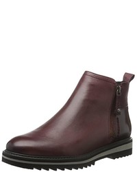 dunkelrote Chelsea Boots von Be Natural