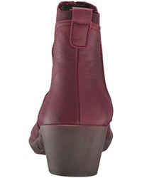 dunkelrote Chelsea Boots von El Naturalista