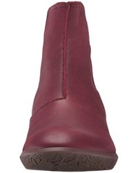 dunkelrote Chelsea Boots von El Naturalista