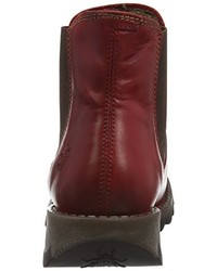 dunkelrote Chelsea Boots von Fly London