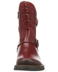 dunkelrote Chelsea Boots von Fly London