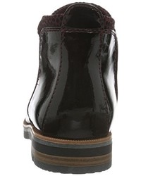 dunkelrote Chelsea Boots von Marco Tozzi