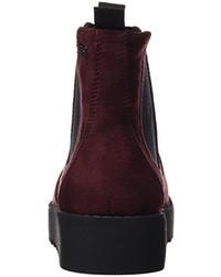 dunkelrote Chelsea Boots von MTNG Collection