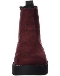 dunkelrote Chelsea Boots von MTNG Collection