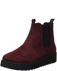 dunkelrote Chelsea Boots von MTNG Collection