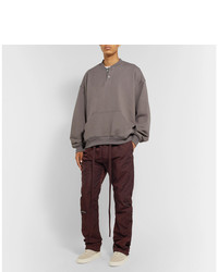 dunkelrote Chinohose von Fear Of God