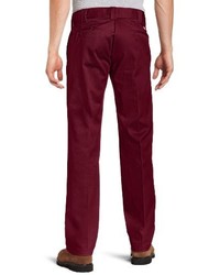 dunkelrote Chinohose von Dickies