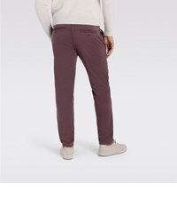 dunkelrote Chinohose von MAC