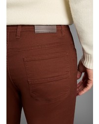 dunkelrote Chinohose von mans world
