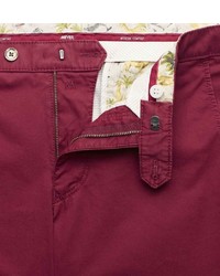 dunkelrote Chinohose von MEYER