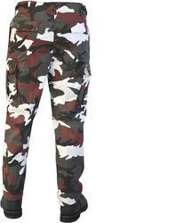 dunkelrote Chinohose von normani