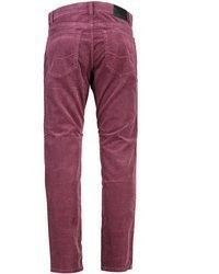 dunkelrote Chinohose von Pierre Cardin