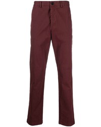 dunkelrote Chinohose von PS Paul Smith