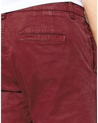 dunkelrote Chinohose von ONLY & SONS