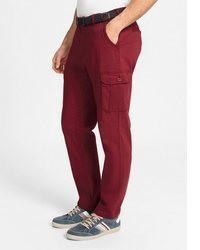 dunkelrote Chinohose von Witt