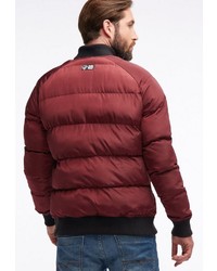 dunkelrote Daunenjacke von Homebase