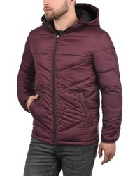 dunkelrote Daunenjacke von Produkt