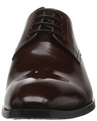 dunkelrote Derby Schuhe von Karl Lagerfeld