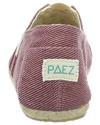 dunkelrote Espadrilles von Paez