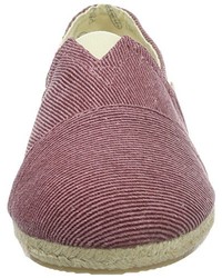 dunkelrote Espadrilles von Paez