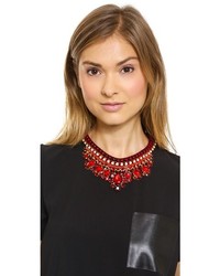 dunkelrote Halskette von Adia Kibur
