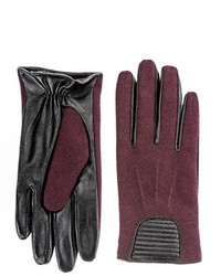 dunkelrote Handschuhe von Berydale