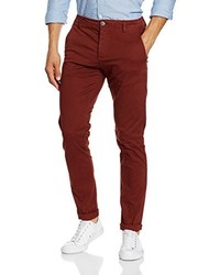 dunkelrote Hose von Selected Homme