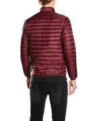 dunkelrote Jacke von Jack & Jones