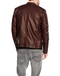 dunkelrote Jacke von Jack & Jones