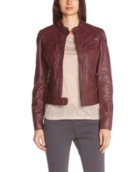 dunkelrote Jacke von Oakwood