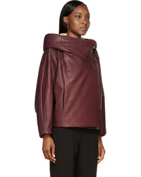 dunkelrote Jacke von Chloé