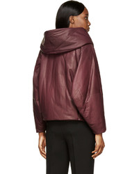 dunkelrote Jacke von Chloé