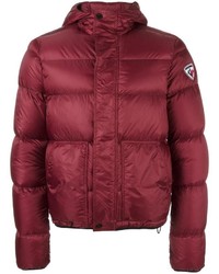 dunkelrote Jacke von Rossignol