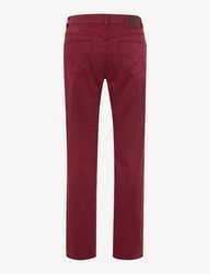 dunkelrote Jeans von Brax