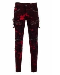 dunkelrote Jeans von Cipo & Baxx