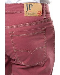 dunkelrote Jeans von JP1880